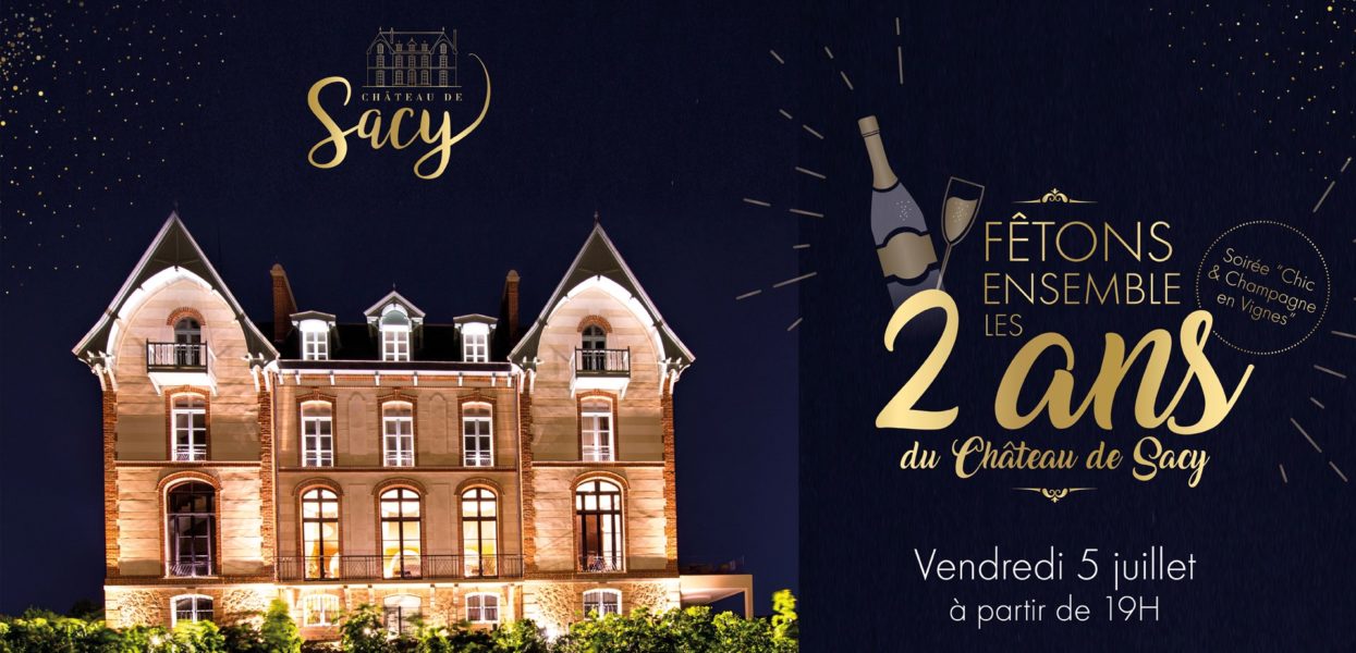 Soirée Chic & Champagne – Château de Sacy